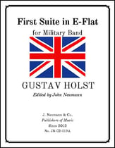 First Suite in E-Flat Concert Band sheet music cover